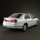 Seat Toledo Mk1 1993 3d model
