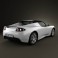 Tesla Roadster 2011 3d model
