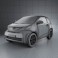 Toyota IQ 2009 3d model