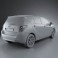 Toyota Verso (E’Z) 2012 3d model