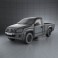 Volkswagen Amarok Single Cab 2010 3d model