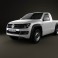 Volkswagen Amarok Single Cab 2010 3d model