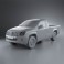 Volkswagen Amarok Single Cab 2010 3d model