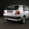 Volkswagen Golf Mk2 5-door 1983 3d model