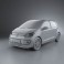 Volkswagen Up 5-door 2012 3d model