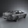 Audi Quattro 1980 3d model