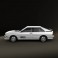Audi Quattro 1980 3d model