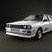 Audi Quattro 1980 3d model