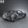 BMW i8 concept 2009 3d model