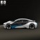 BMW i8 concept 2009 3d model