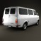 Bedford CF Minibus 1969-1979 3d model