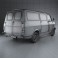 Bedford CF Minibus 1969-1979 3d model