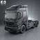 Beiben V3 Tractor 2012 3d model