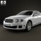 Bentley Continental Flying Spur 2012 3d model