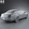 Bentley Continental Flying Spur 2012 3d model
