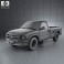 Chevrolet S10 Single Cab Long Bed 1994 3d model