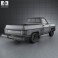 Chevrolet C/K Scottsdale Single Cab Standart Bed 1979 3d model