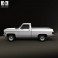 Chevrolet C/K Scottsdale Single Cab Standart Bed 1979 3d model