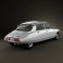 Citroen DS 4-door Sedan 1970 3d model