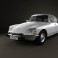 Citroen DS 4-door Sedan 1970 3d model