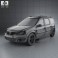 Dacia Logan MCV 2011 3d model