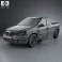 Dacia Logan Pickup 2011 3d model