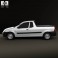 Dacia Logan Pickup 2011 3d model