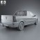 Dacia Logan Pickup 2011 3d model