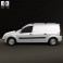 Dacia Logan Van 2011 3d model