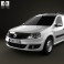 Dacia Logan Van 2011 3d model