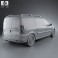 Dacia Logan Van 2011 3d model