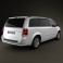 Dodge Grand Caravan 2011 3d model