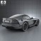 Dodge Viper SRT10 2010 3d model
