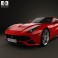 Ferrari F12 Berlinetta 2012 3d model