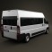 Fiat Ducato Minibus 2012 3d model