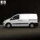 Fiat Scudo Furgon ShortWheelbase 4-door 2011 3d model