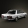 Ford Granada Sedan 1982 3d model