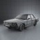 Ford Granada Sedan 1982 3d model