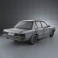 Ford Granada Sedan 1982 3d model