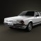 Ford Granada Sedan 1982 3d model