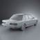 Ford Granada Sedan 1982 3d model