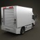 Hino 300 Standard Cab Box 2010 3d model