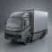 Hino 300 Standard Cab Box 2010 3d model