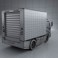 Hino 300 Standard Cab Box 2010 3d model