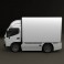 Hino 300 Standard Cab Box 2010 3d model