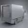 Hino 300 Standard Cab Box 2010 3d model