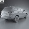 Hyundai Santa Fe 2007 3d model