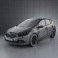 Kia Ceed hatchback 5-door 2013 3d model