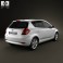 Kia Ceed hatchback 5-door with HQ Interior 2011 3d model