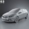 Kia Ceed SW 2013 3d model